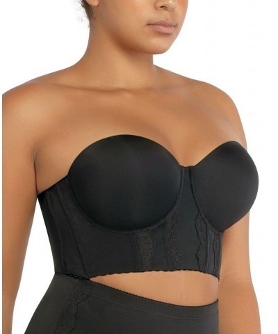 Elissa Strapless Contour Bustier Black $35.36 Bras