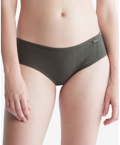 Women's Ribbed Hipster Underwear QD3924 Money Tree $10.26 Panty