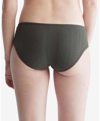 Women's Ribbed Hipster Underwear QD3924 Money Tree $10.26 Panty