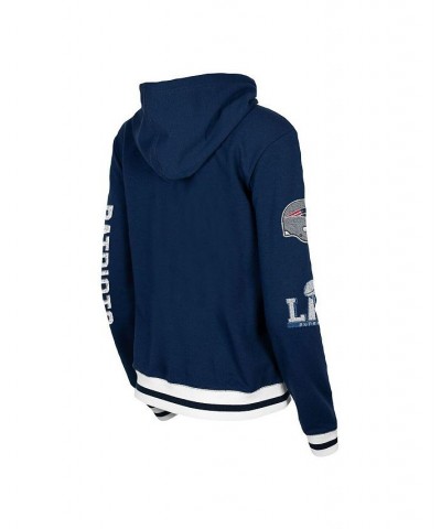 Women's Navy New England Patriots Elite Pack Full-Zip Hoodie Navy $38.00 Sweatshirts