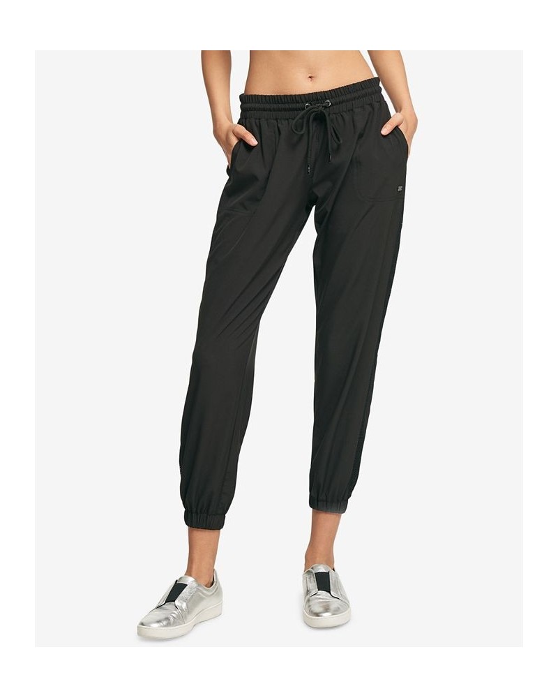 Mesh-Inset Joggers Black $21.29 Pants