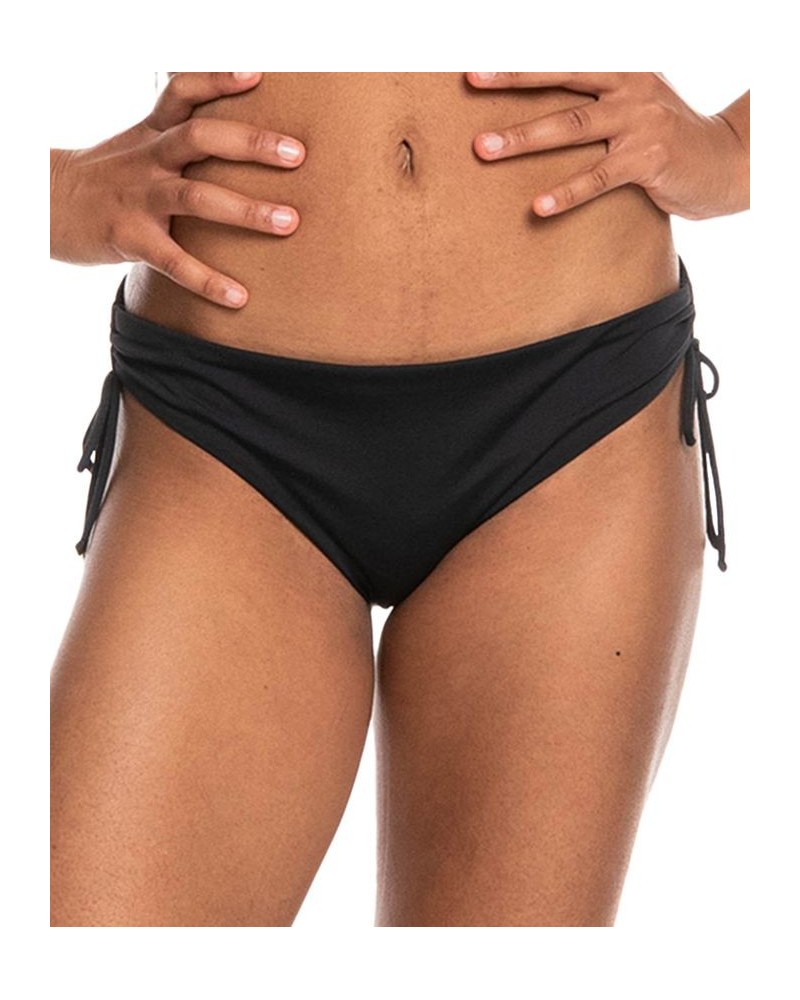 Juniors' Beach Classics Tiki Bikini Top & Classics Hipster Tie Bikini Bottoms Anthracite Black $25.00 Swimsuits