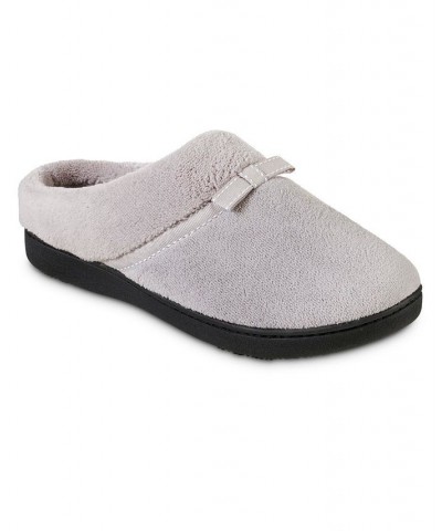 Women's Micro Terry Milly Hoodback Slipper Gray $10.18 Shoes