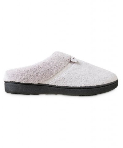 Women's Micro Terry Milly Hoodback Slipper Gray $10.18 Shoes