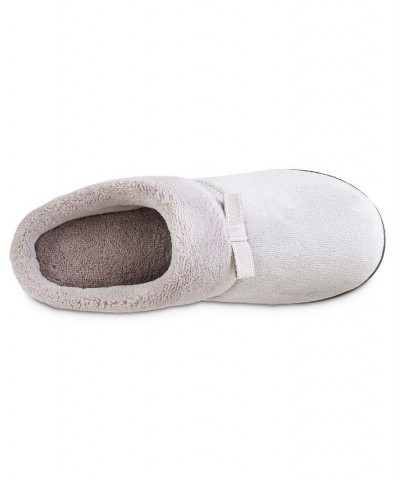 Women's Micro Terry Milly Hoodback Slipper Gray $10.18 Shoes