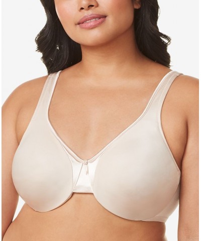 Warners Signature Support Cushioned Underwire for Support and Comfort Underwire Unlined Full-Coverage Bra Tan/Beige $11.76 Bras