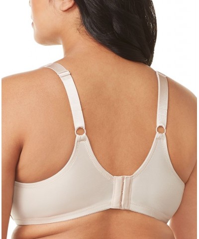 Warners Signature Support Cushioned Underwire for Support and Comfort Underwire Unlined Full-Coverage Bra Tan/Beige $11.76 Bras