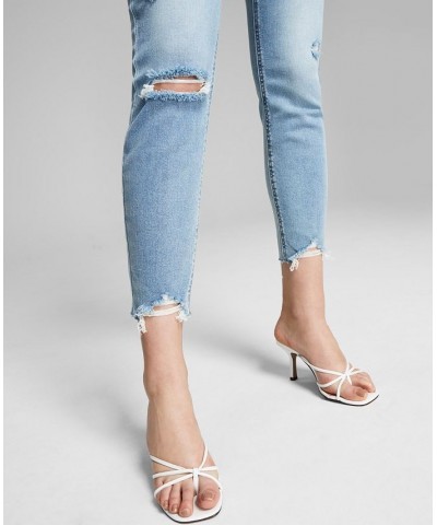 Shark Bite Hem Perfect Skinny Ankle Jeans Connor $18.52 Jeans