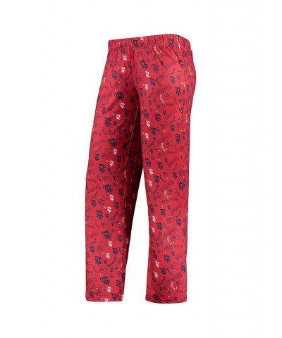 Women's Red St. Louis Cardinals Retro Print Sleep Pants Red $34.30 Pajama