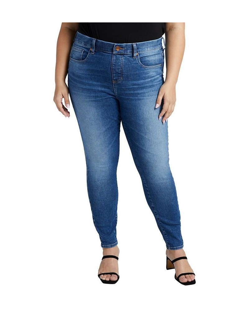 Plus Size Valentina High Rise Skinny Jeans Lapis Blue $33.28 Jeans