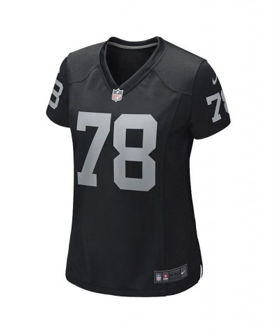 Women's Art Shell Black Las Vegas Raiders Game Retired Player Jersey Black $54.60 Jersey