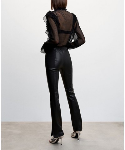 Women's Faux-Leather Pants Black $43.19 Pants