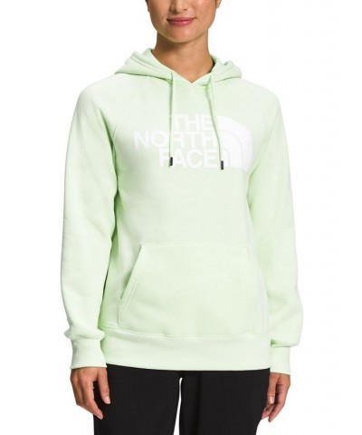 Women's Half Dome Pullover Hoodie Green $38.25 Sweatshirts