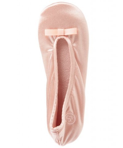 Isotoner Satin Ballerina Slippers Evening Sand $16.00 Shoes