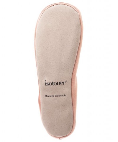 Isotoner Satin Ballerina Slippers Evening Sand $16.00 Shoes