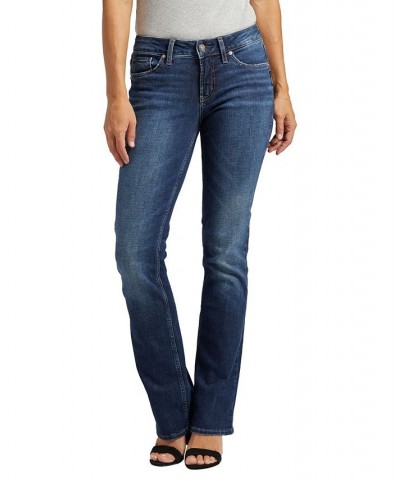 Suki Mid Rise Slim Bootcut Jeans Indigo $48.88 Jeans