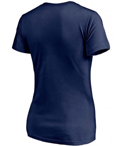 Women's Deep Sea Blue Seattle Kraken Authentic Pro Core Collection Prime V-Neck T-shirt Deep Sea Blue $19.37 Tops