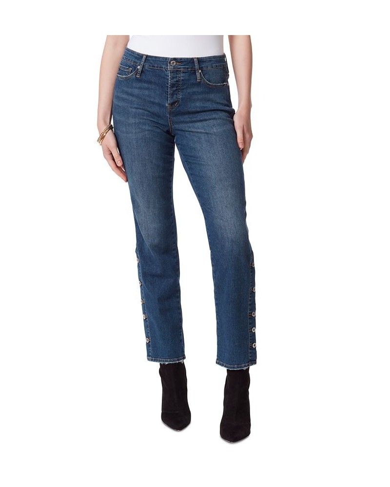 Women's Flirt Straight-Leg Button-Cuff Jeans GOOD INTENTIONS $32.85 Jeans