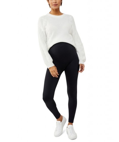 Seamless brrr° Triple Chill Cooling Maternity Leggings Black $27.30 Pants