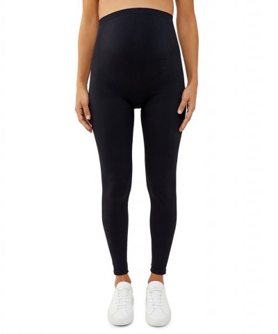 Seamless brrr° Triple Chill Cooling Maternity Leggings Black $27.30 Pants