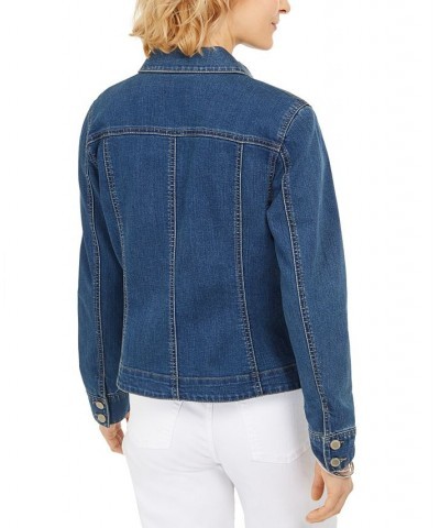 Petite Denim Jacket Lyon Wash $24.88 Jackets