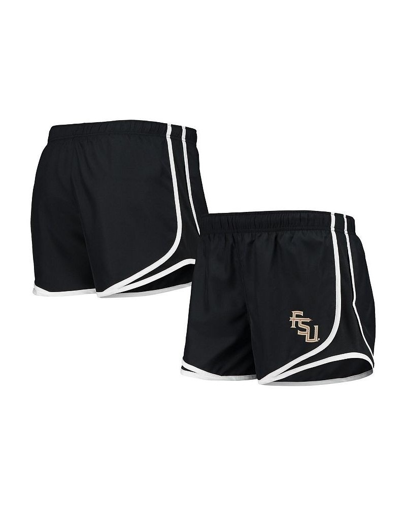 Women's Black Florida State Seminoles Team Tempo Performance Shorts Black $27.13 Shorts