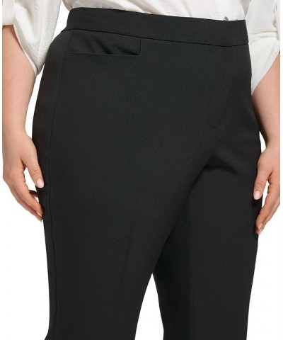 Plus Size High-Rise Wide-Leg Pants Black $28.58 Pants