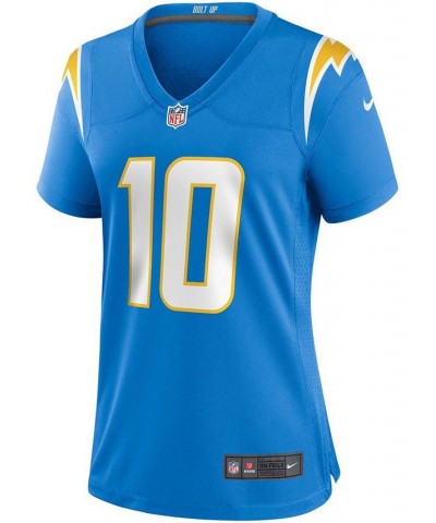 Women's Justin Herbert Powder Blue Los Angeles Chargers Game Jersey Powder Blue $57.40 Jersey