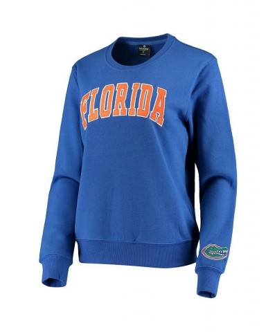 Women's Royal Florida Gators Campanile Pullover Sweatshirt Royal $26.40 Sweatshirts