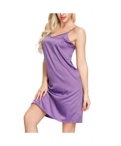 Women's Chemise Lingerie 35" HPS Gray $20.16 Sleepwear