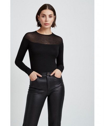 Women's Pearl Top Black $36.90 Tops