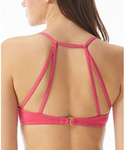 Molded Bikini Top & Cheeky Bottoms Pink $42.24 Swimsuits