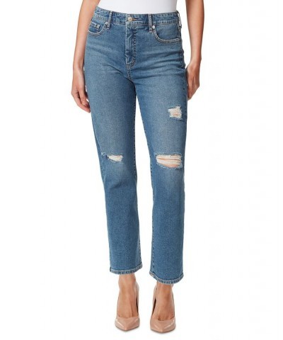 Women's Spotlight Raw-Hem Straight-Leg Jeans ON THE RUN $23.88 Jeans