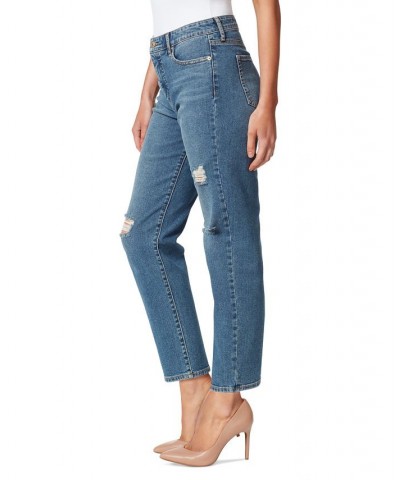 Women's Spotlight Raw-Hem Straight-Leg Jeans ON THE RUN $23.88 Jeans