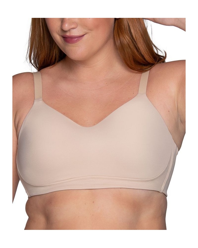 Women's Beauty Back Simple Sizing Wireless Bra 72118 Tan/Beige $11.48 Bras