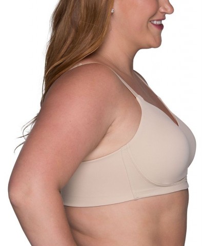 Women's Beauty Back Simple Sizing Wireless Bra 72118 Tan/Beige $11.48 Bras