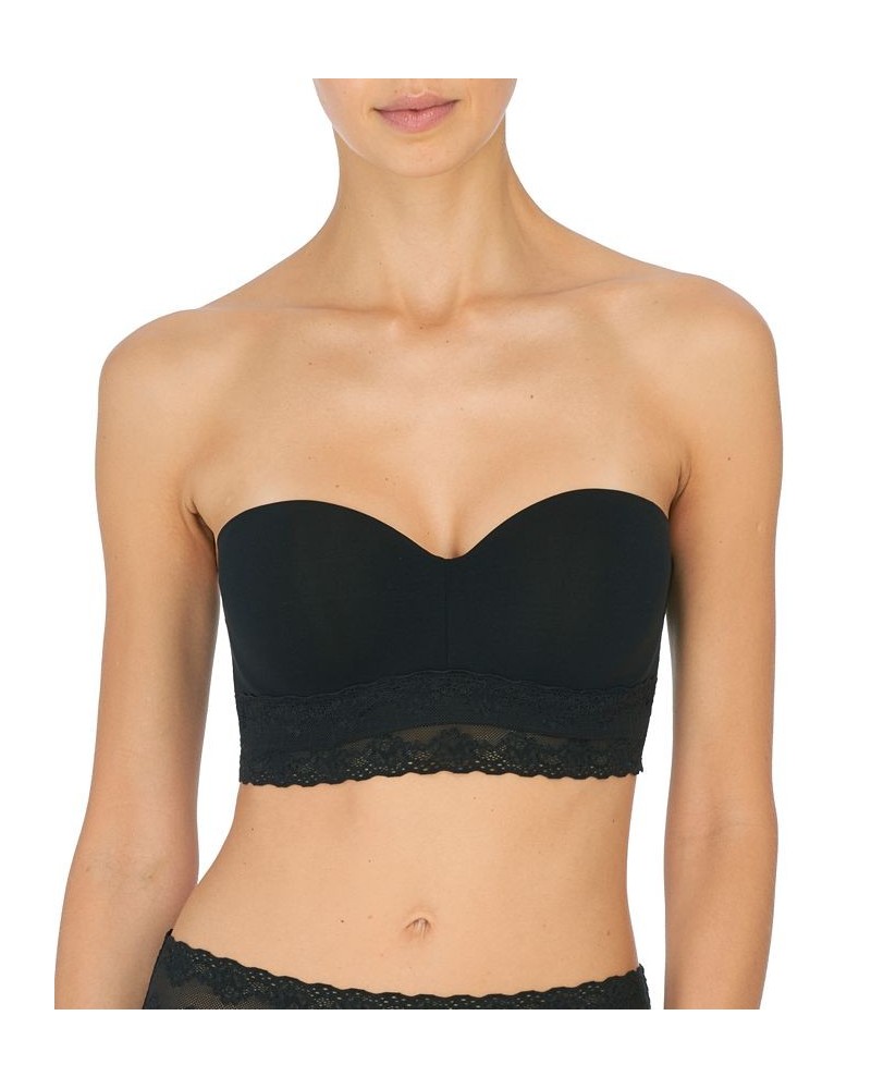 Women's Bliss Perfection Strapless Contour Underwire Bra 729154 Black $28.20 Bras