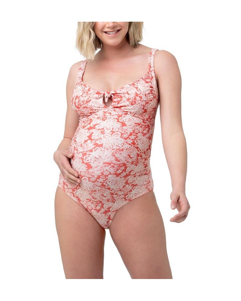 Paloma One Piece Maternity Dusty Coral Dusty Coral / Natural $44.16 Swimsuits