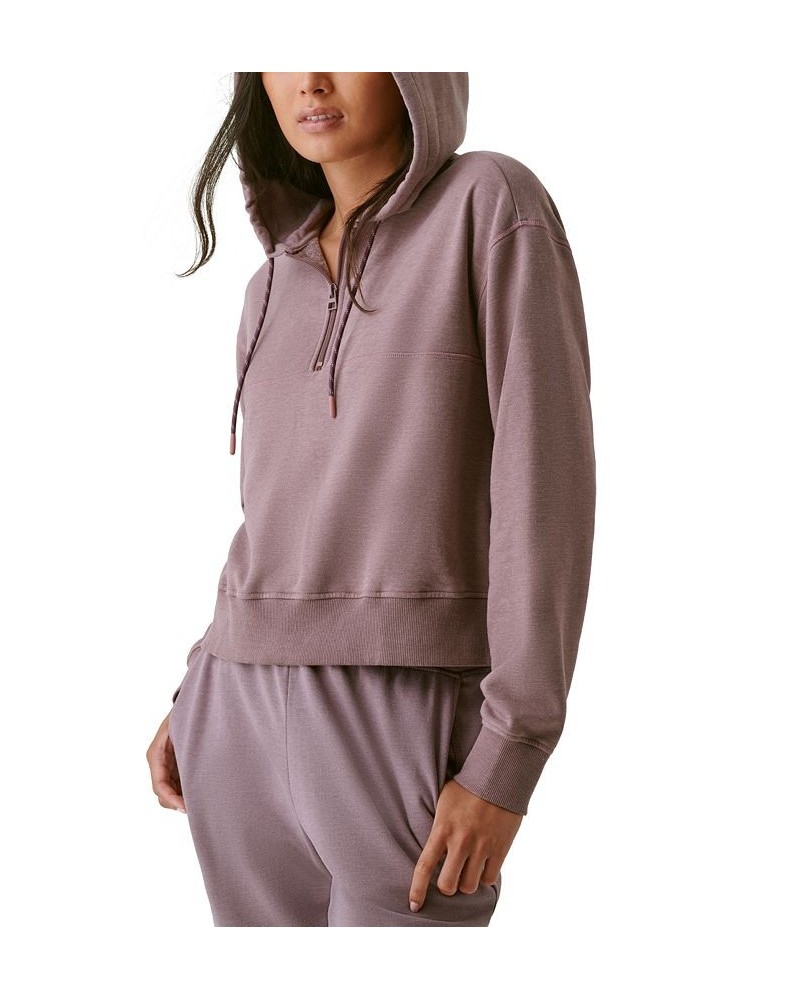 Women's Hibernate Half-Zip Hoodie Top Flint $12.22 Tops