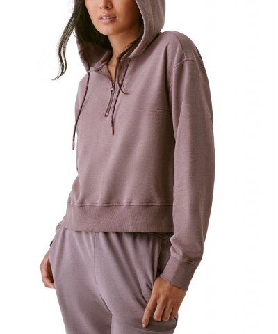 Women's Hibernate Half-Zip Hoodie Top Flint $12.22 Tops