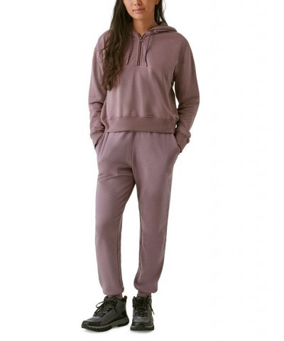 Women's Hibernate Half-Zip Hoodie Top Flint $12.22 Tops