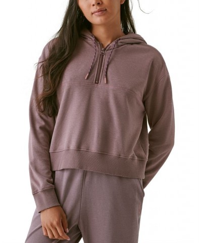 Women's Hibernate Half-Zip Hoodie Top Flint $12.22 Tops