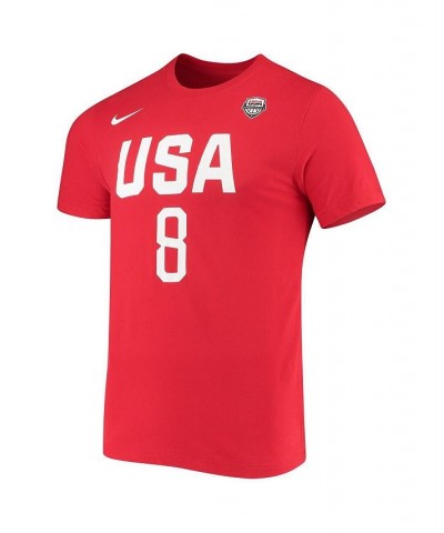 Women's Angel McCoughtry USA Basketball Red Name and Number Performance T-shirt Red $21.50 Tops