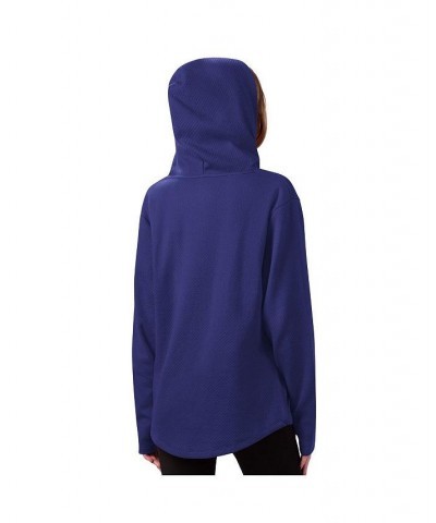 Women's Purple Baltimore Ravens Amelia Turtleneck Pullover Hoodie Purple $39.95 Sweatshirts