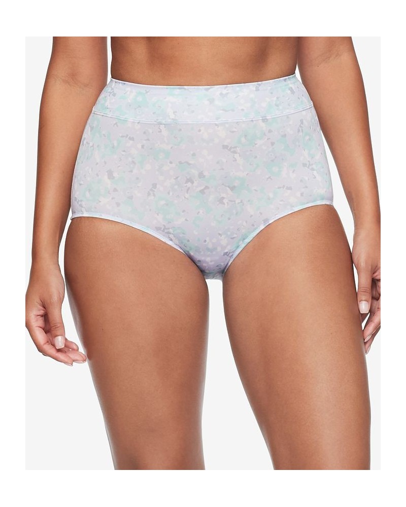 Warners No Pinching No Problems Tailored Brief 5738 Aurora Glowing Watercolor $9.24 Panty