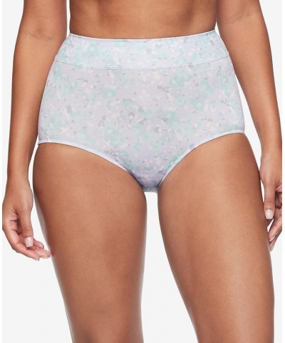 Warners No Pinching No Problems Tailored Brief 5738 Aurora Glowing Watercolor $9.24 Panty