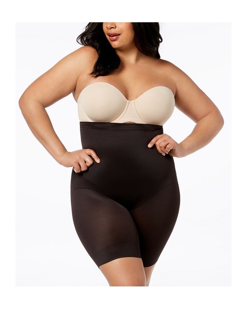 Women's Extra Firm Tummy-Control Flex Fit High-Waist Thighslimmer 2909 Black $33.32 Shapewear