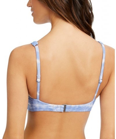 Harper Tie-Dye Bra-Sized Bikini Top Blue Moon $17.97 Swimsuits