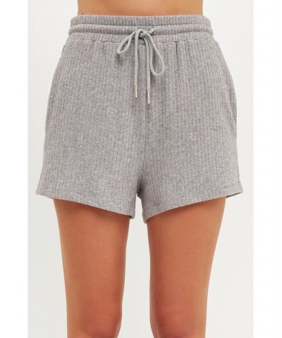 Women's Loungewear Knit Shorts Light heather grey $43.20 Shorts