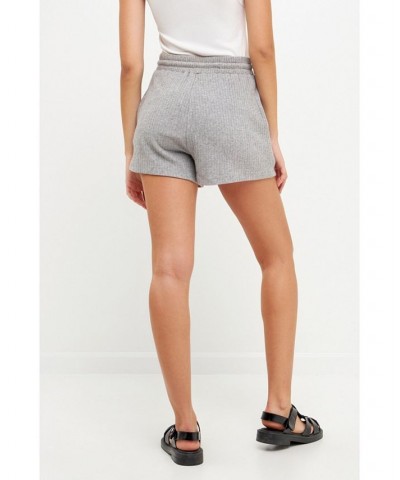 Women's Loungewear Knit Shorts Light heather grey $43.20 Shorts